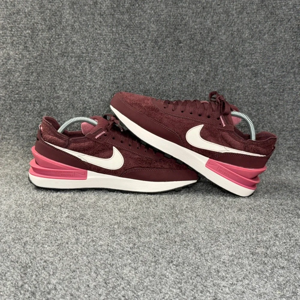 Nike Waffle One‎ SE Athletic Shoes Women's 10.5 Burgundy Crush Retro Run Running